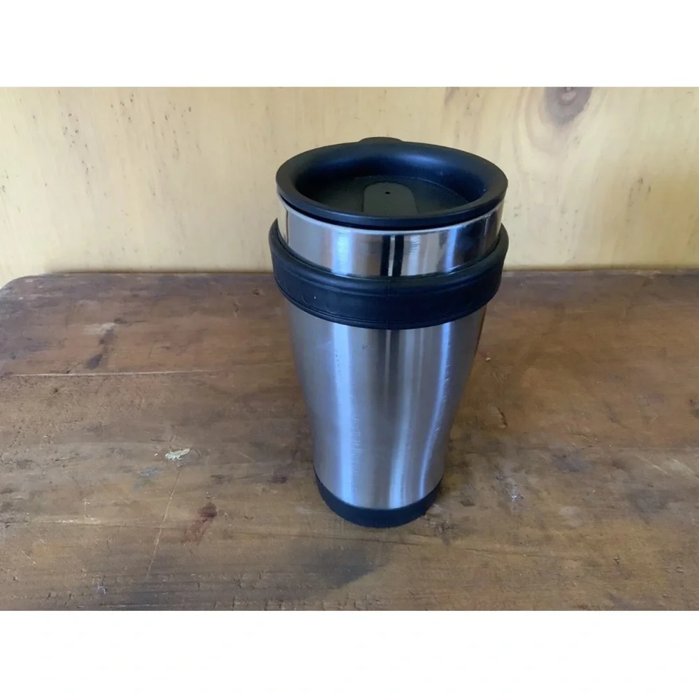 Caterpillar 16 Oz. stainless steel travel tumbler